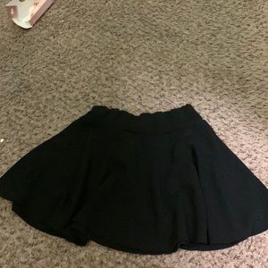 black skirt